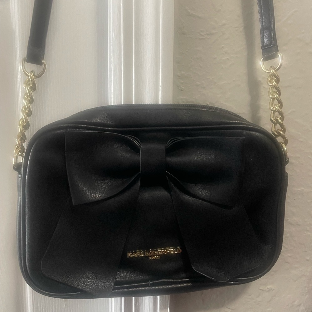 KARL LAGERFELD BOW PURSE